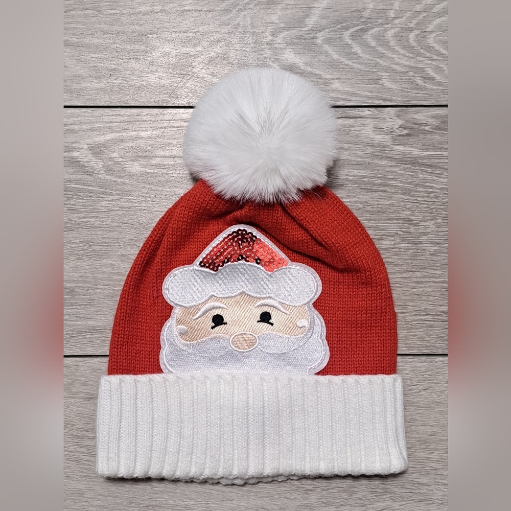 George Red and White Santa Hat for Kids